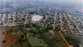 Vista aérea da cidade