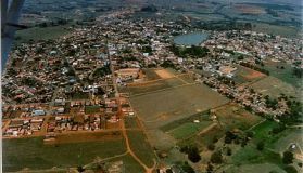 vista aérea da cidade