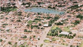 Vista aérea da cidade
