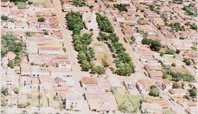 Vista aérea da cidade