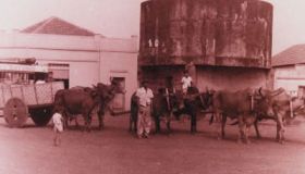 Antiga caixa d&acute;&aacute;gua, onde funciona a antiga cadeia (Chiquit&atilde;o)